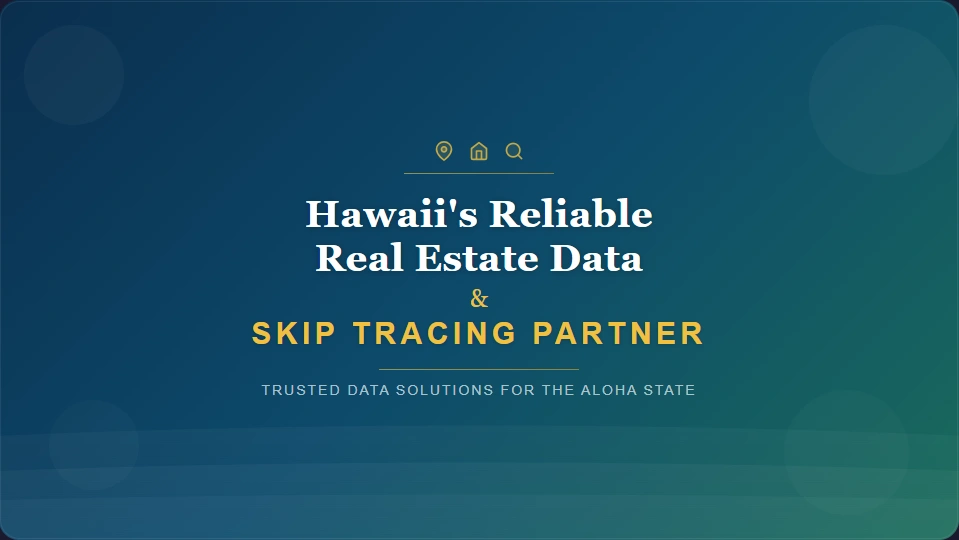 LeadCruncher Hawaii platform