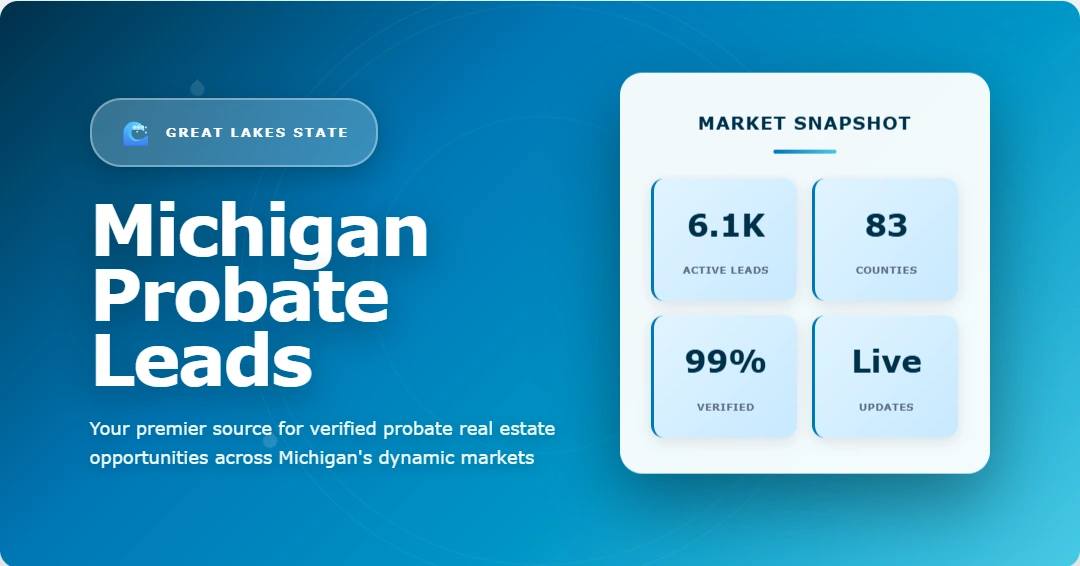 Michigan Probate Leads