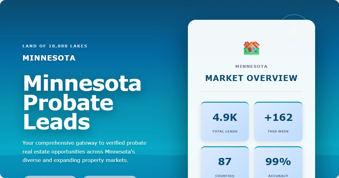 Minnesota Probate Leads