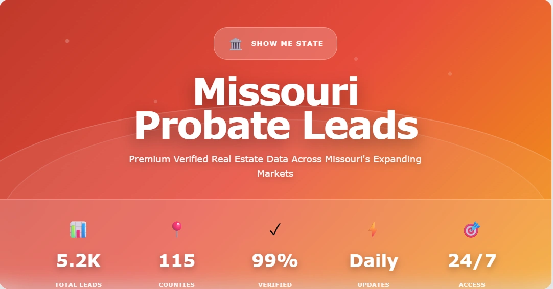 Missouri Probate Leads