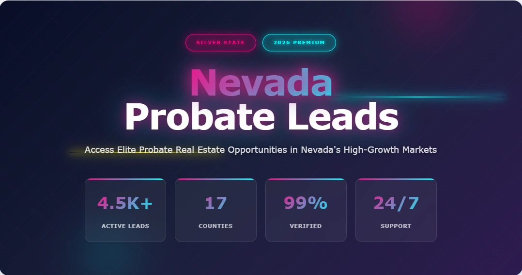 Nevada Probate Leads