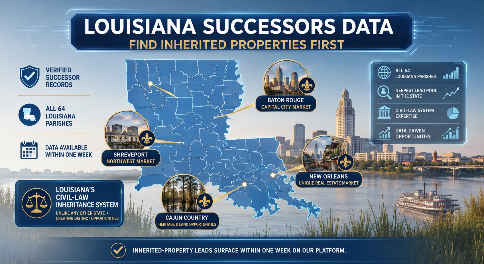 Louisiana Successors Data Platform