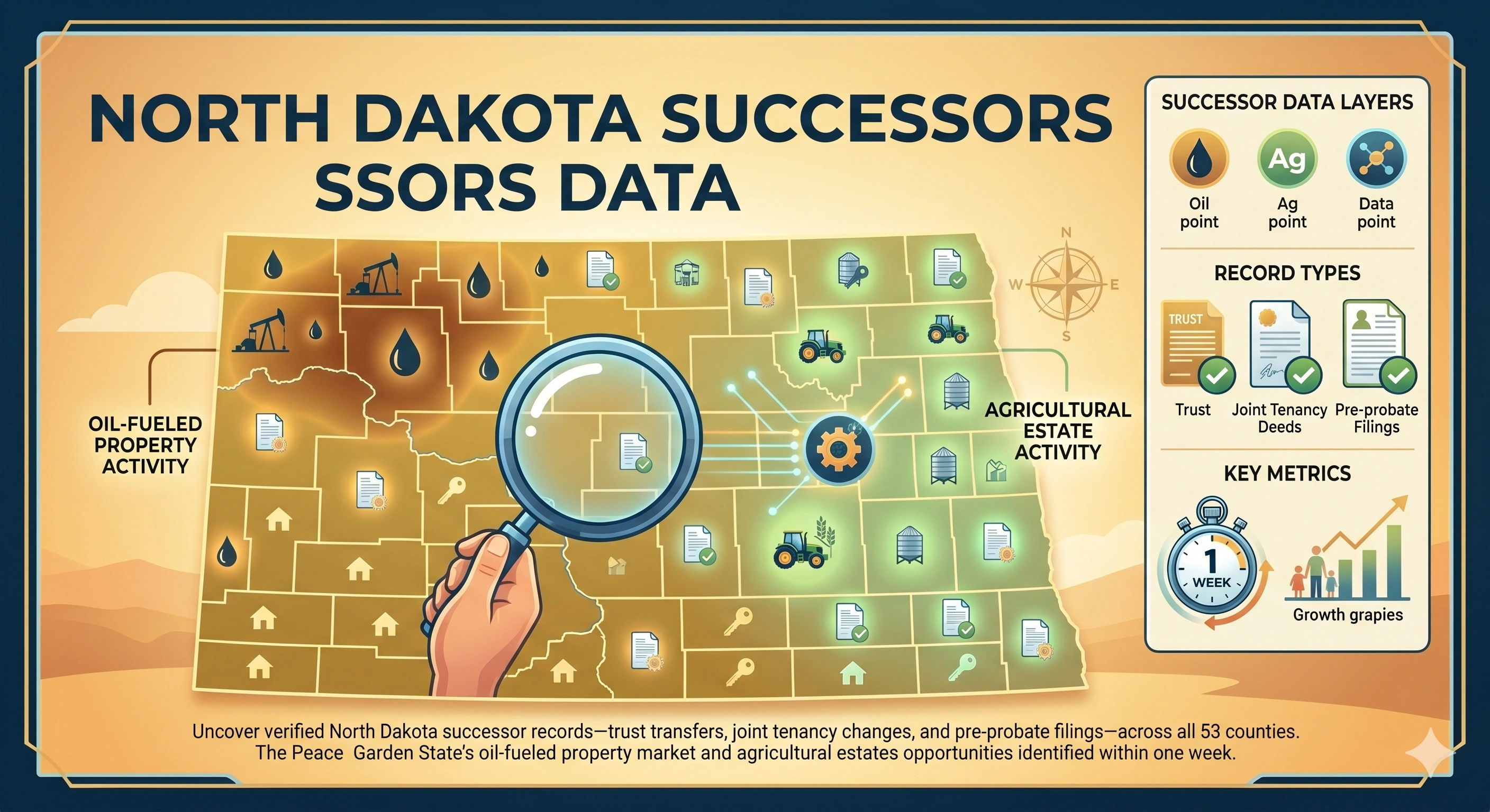 SuccessorsData platform for North Dakota