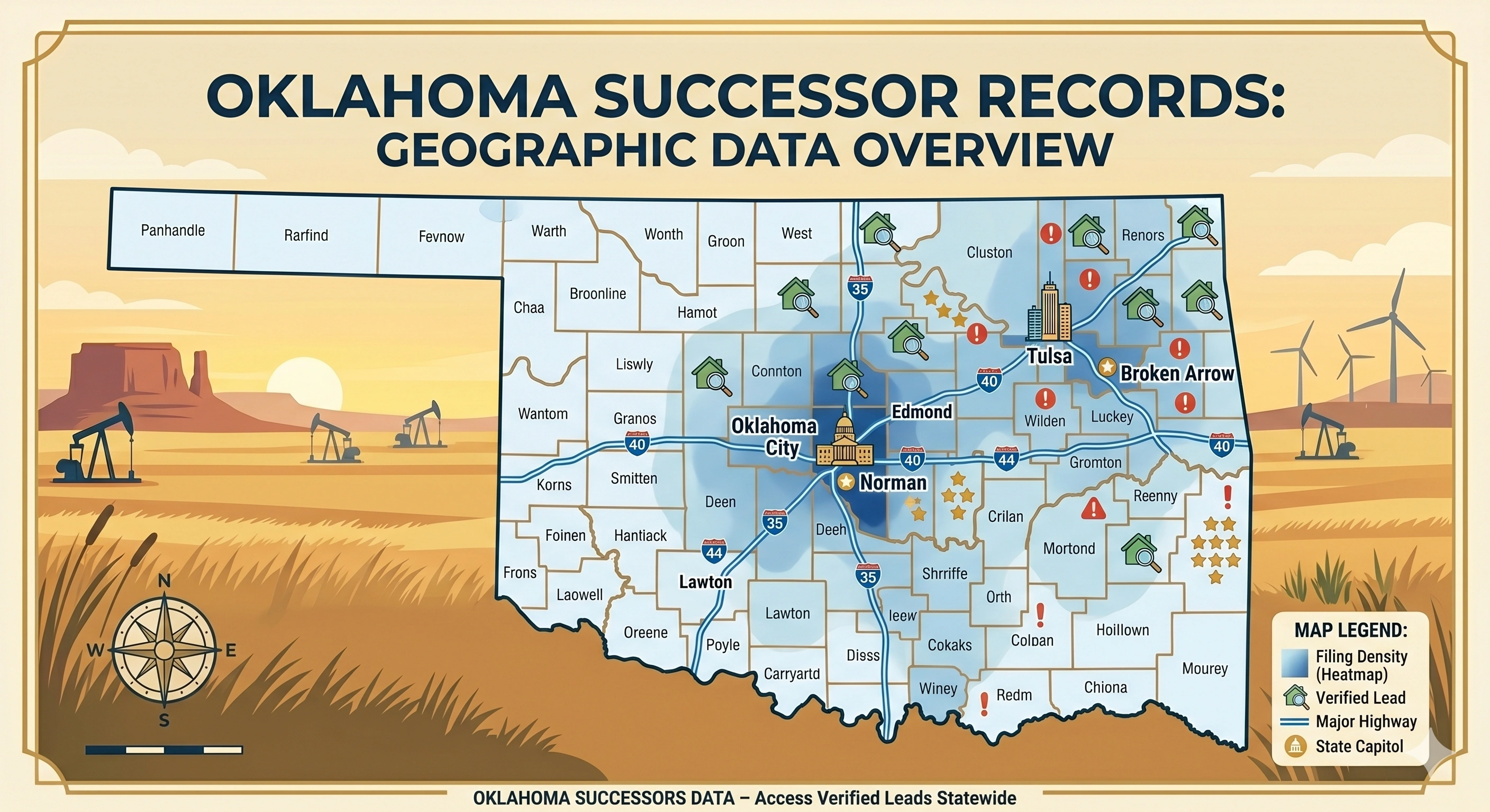 SuccessorsData platform for Oklahoma