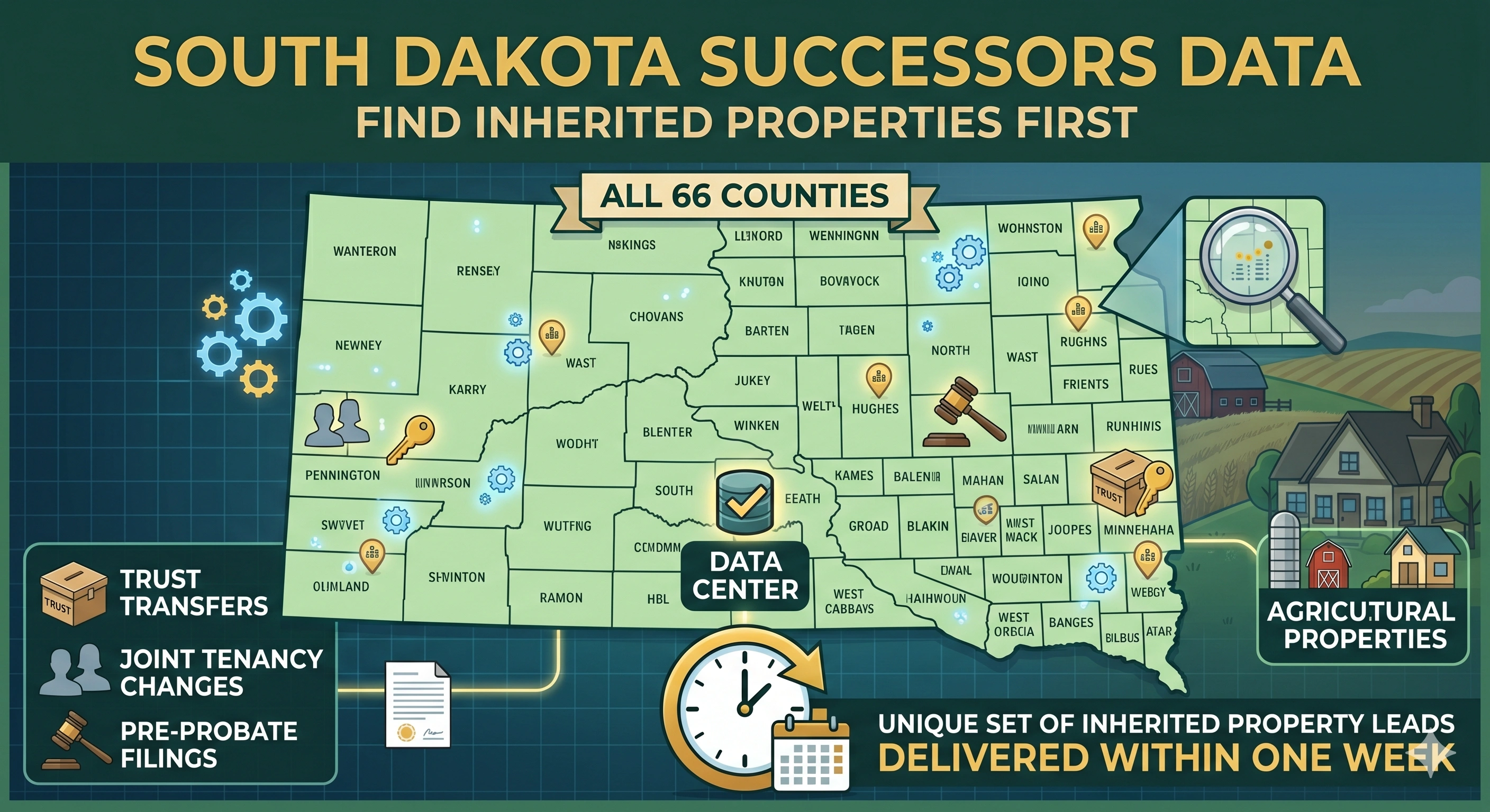 SuccessorsData platform for South Dakota
