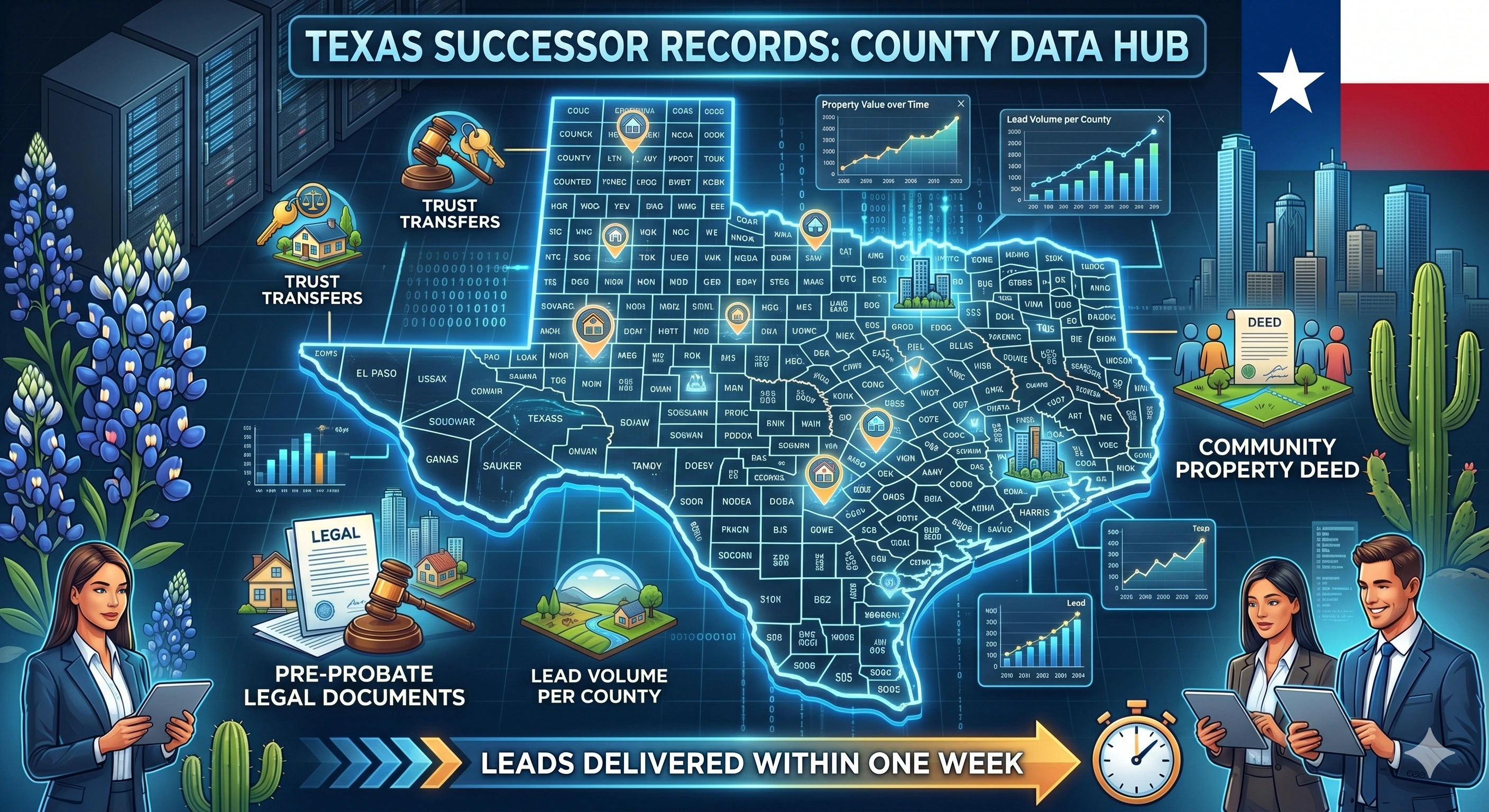 SuccessorsData platform for Texas