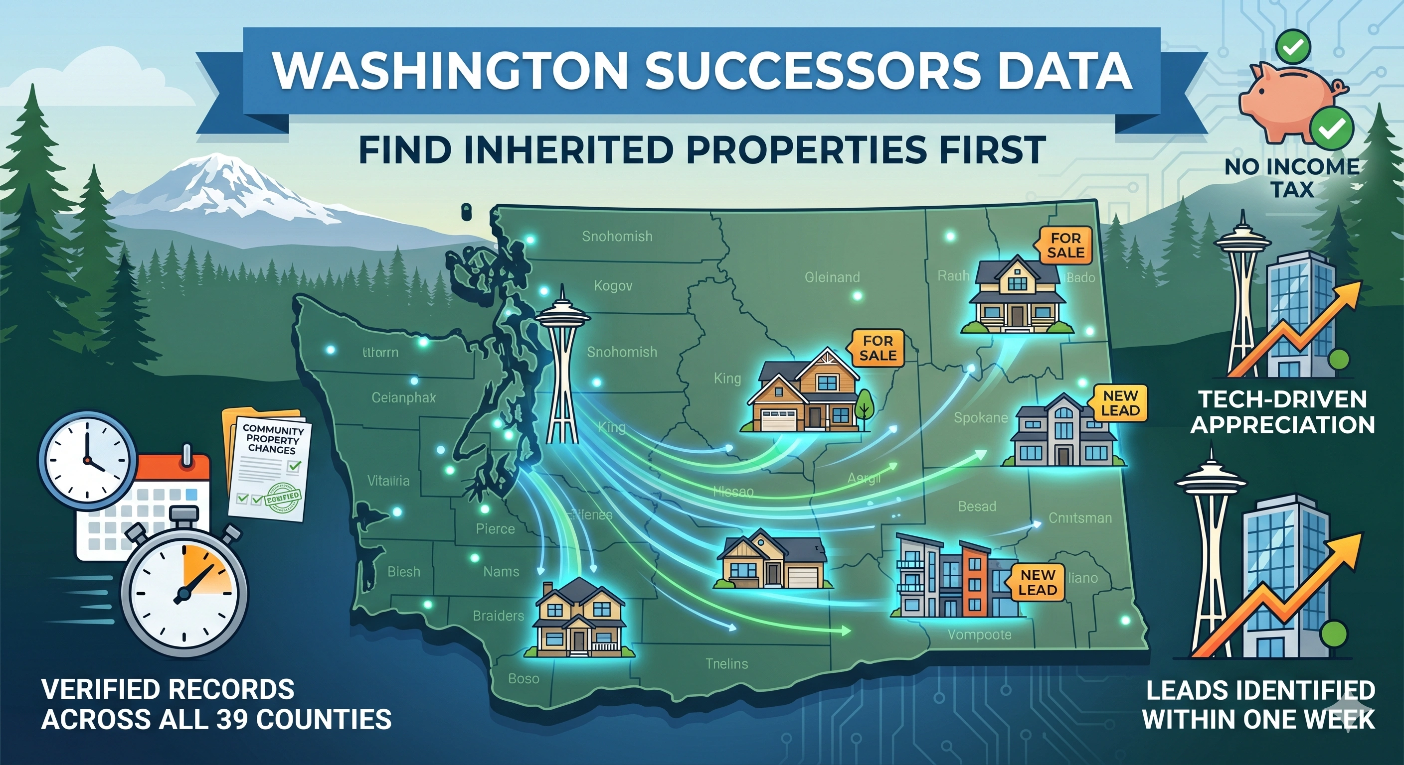 SuccessorsData platform for Washington